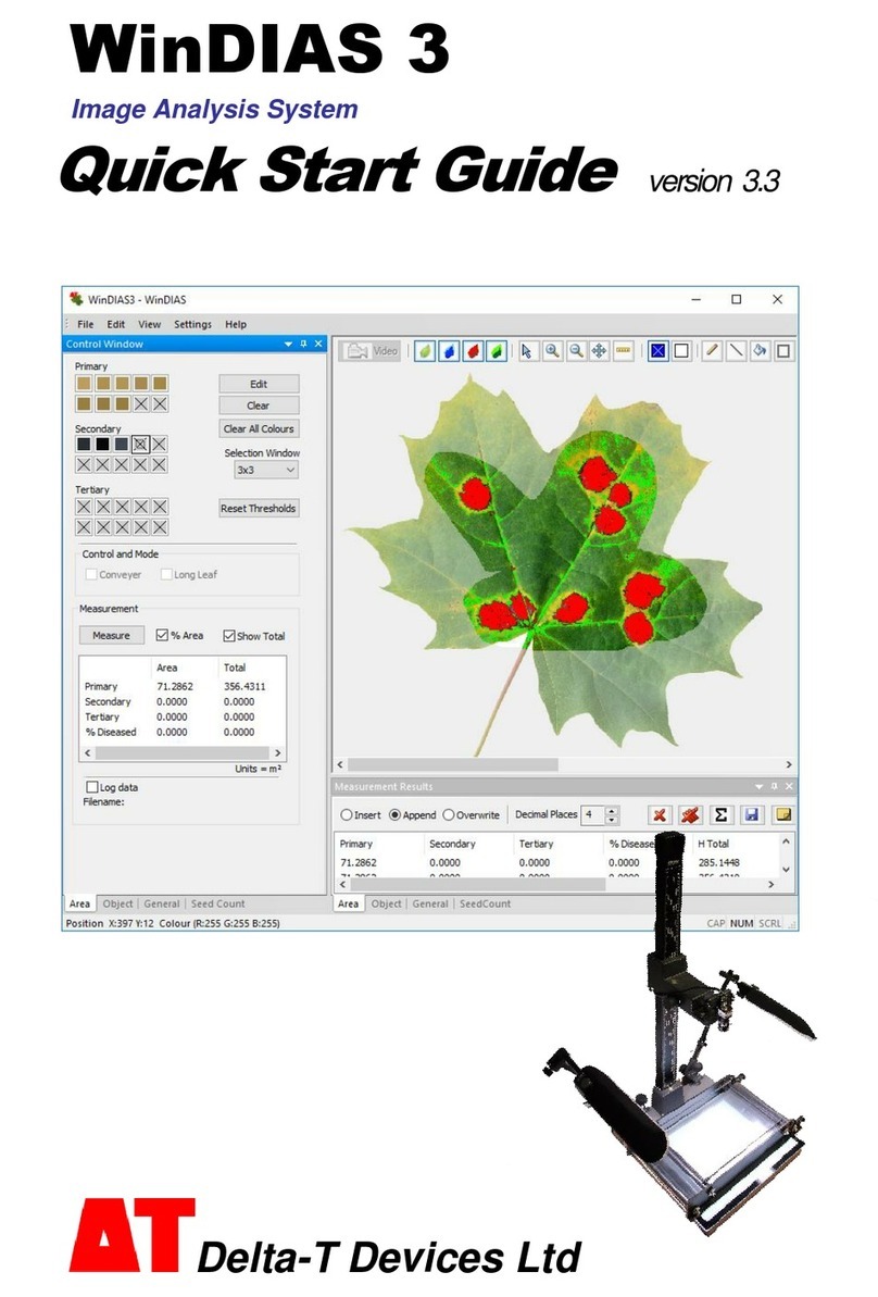 Delta-T Devices WinDIAS 3 User manual