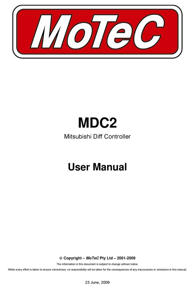 Motec MDC2 user manual