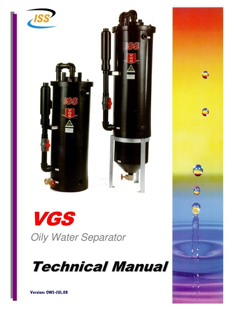Industrial Separation Systems VGS Technical manual Industrial Separation Systems VGS Technical manual