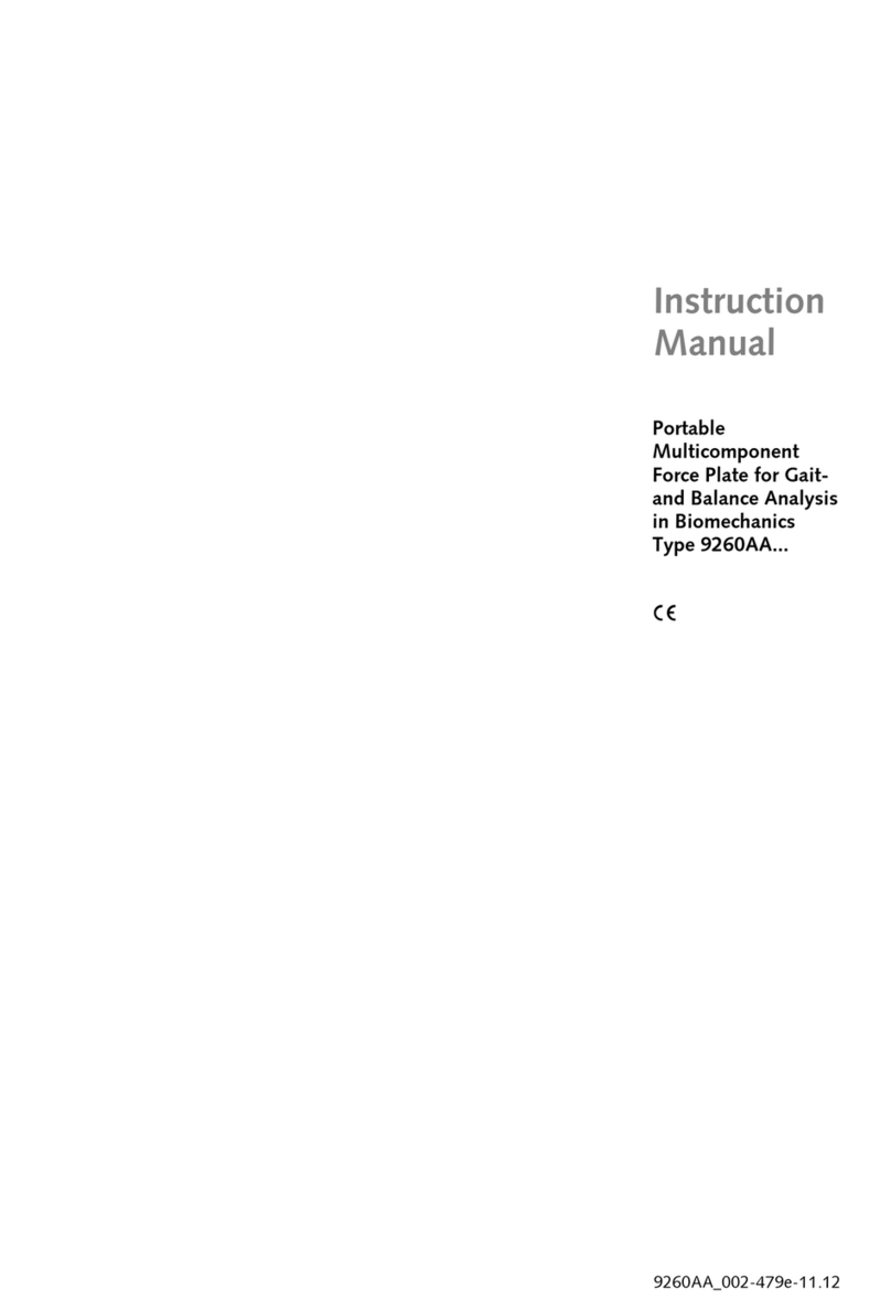 Kistler 9260AA Series User manual