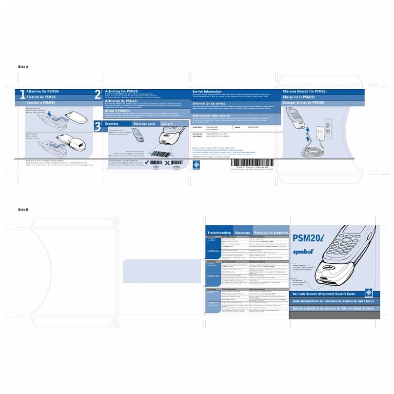 Symbol PSM20i Attachment Owner's Manual