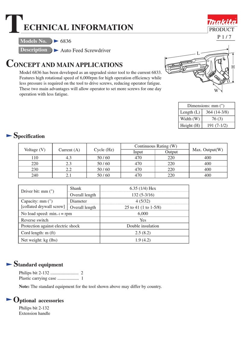 Makita 6836 Manual