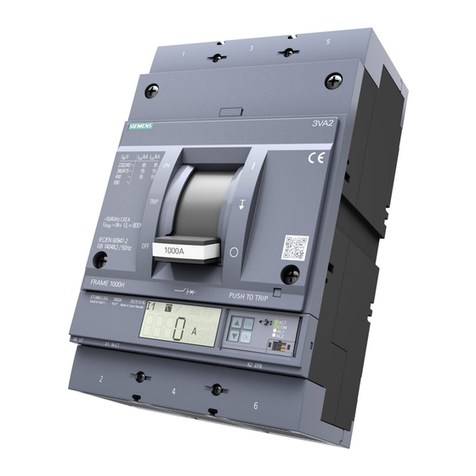 Siemens Sentron 3VA User manual