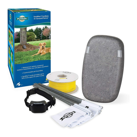 Petsafe YardMax Cordless In-Ground Fence product manual