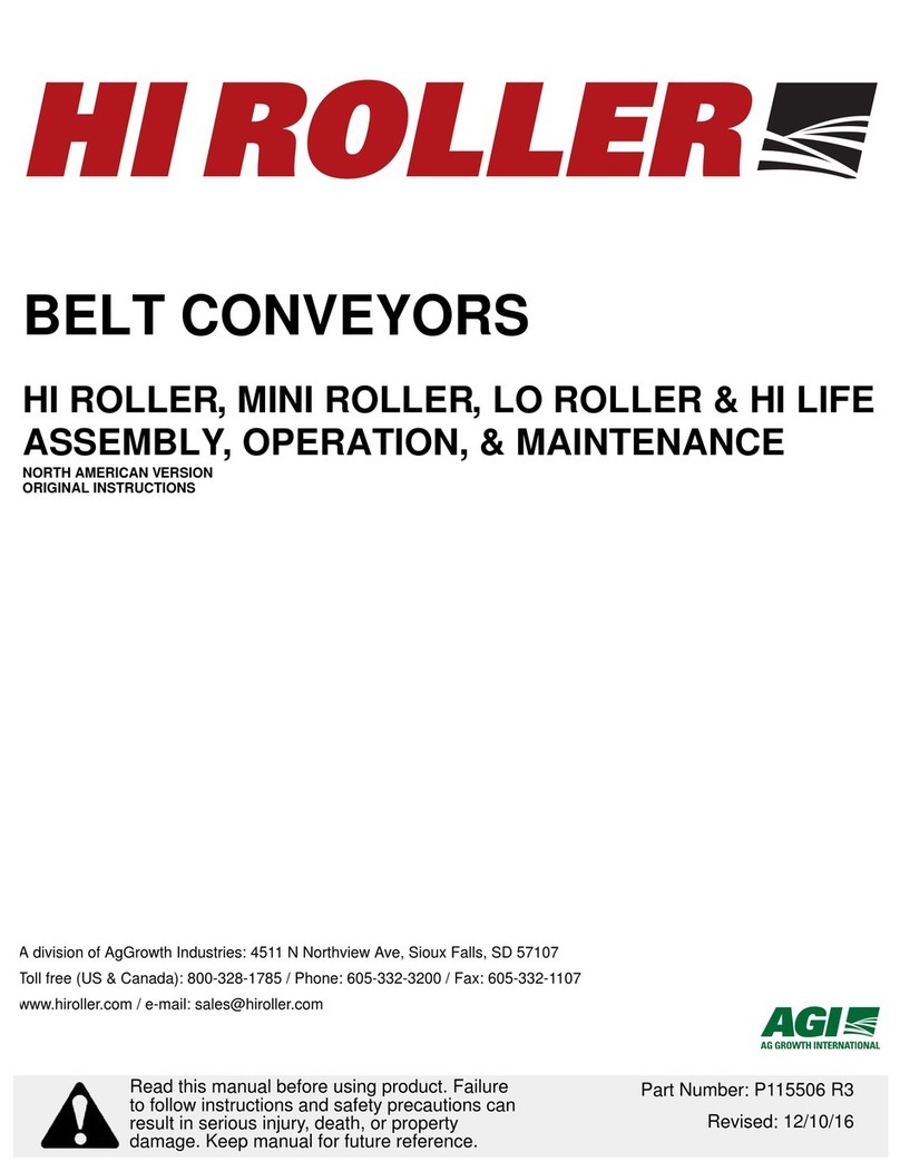 AGI HI ROLLER User manual