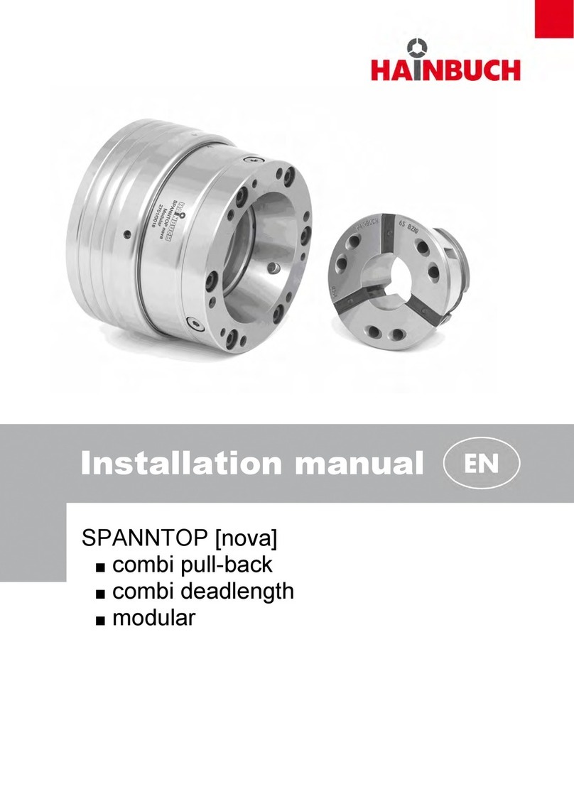Hainbuch SPANNTOP NOVA installation manual