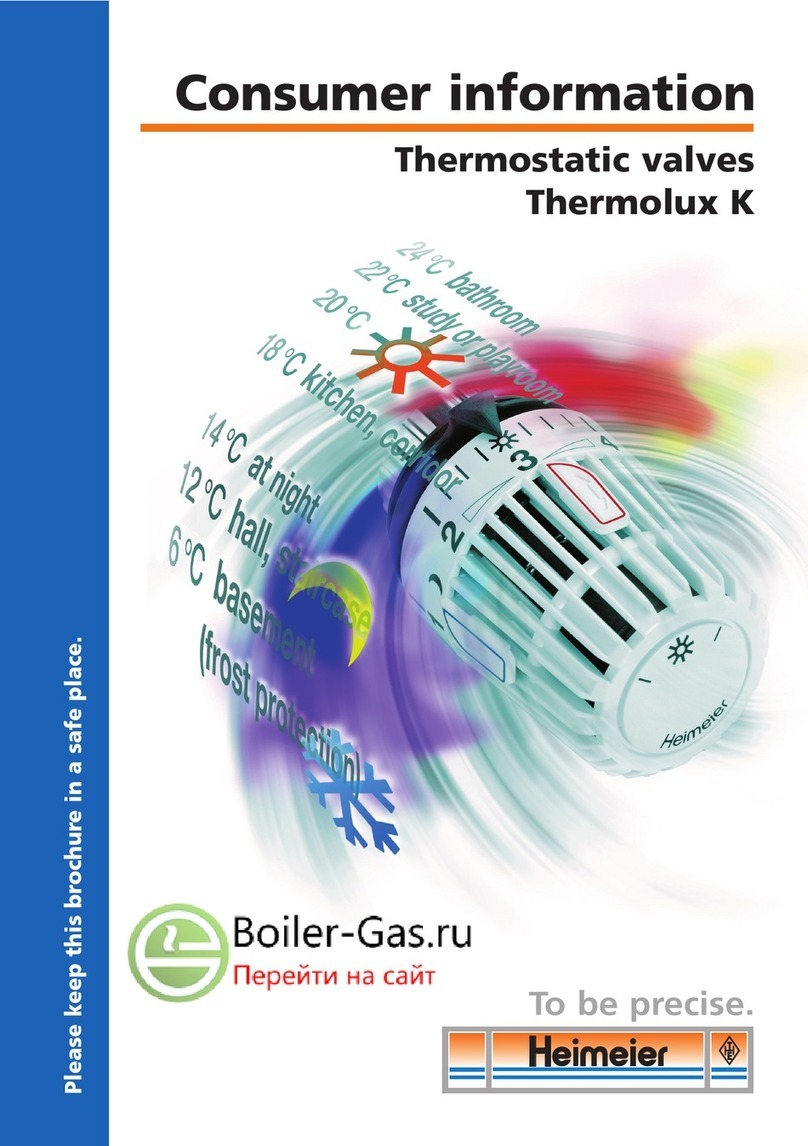 Heimeier Thermolux K Consumer information