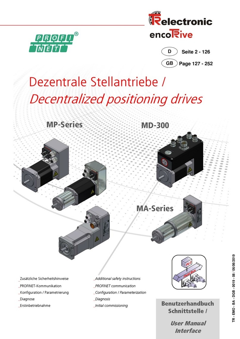 TR-Electronic MP Series user manual TR-Electronic MP Series user manual