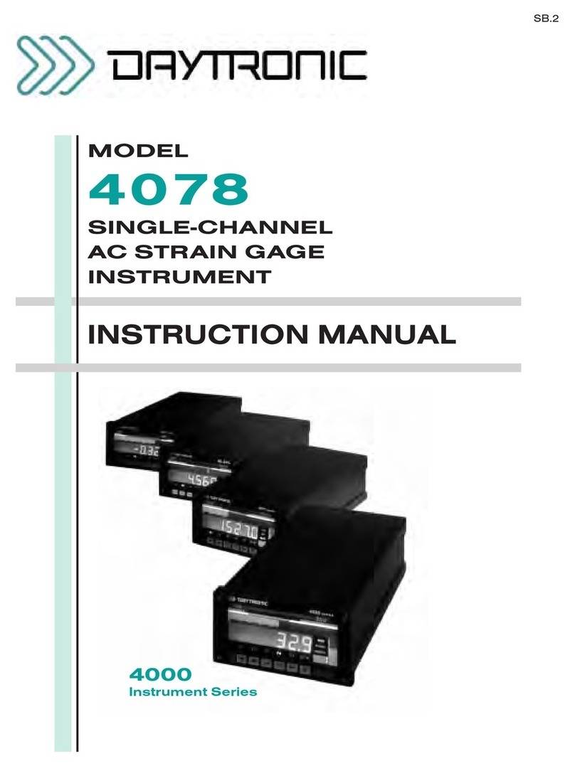 DayTronic 4000 Series User manual