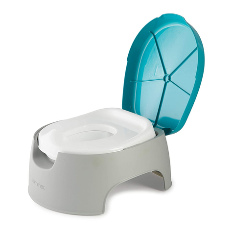 Summer 3-in-1 Train With Me Potty User manual