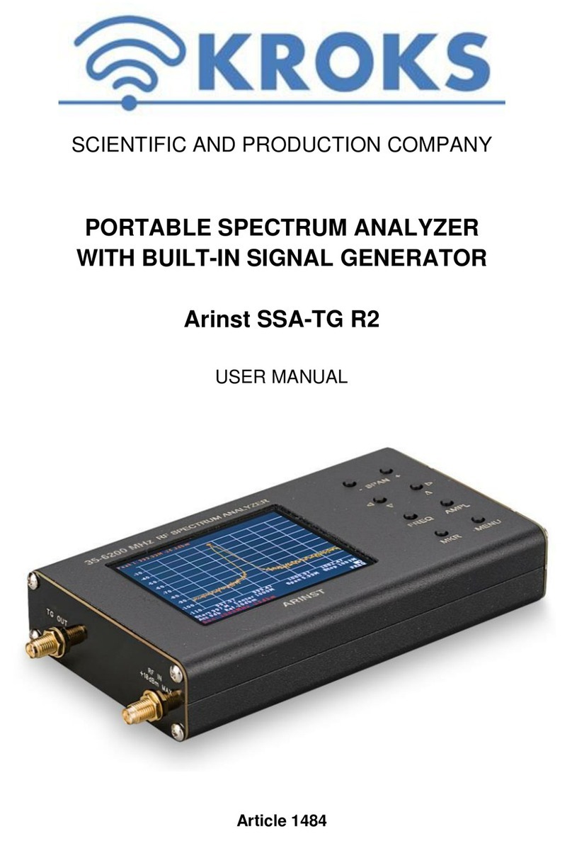 Kroks Arinst SSA-TG R2 user manual