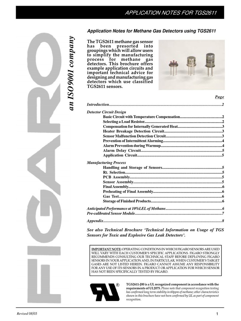 Figaro TGS2611 Application notes