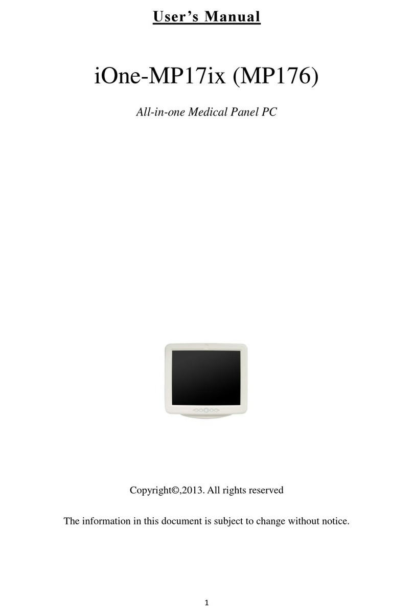 Cybernet iOne-MP17ix user manual