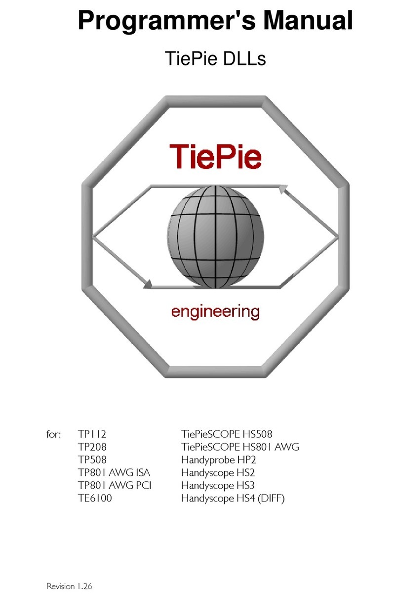 TiePie TP112 Programmer's manual