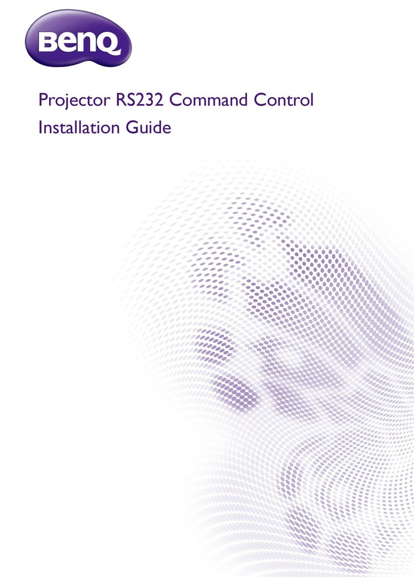 BenQ LU9915 installation guide