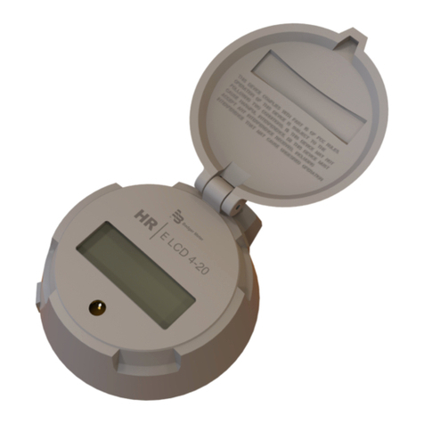 Badger Meter HR-LCD Pulse Owner's manual