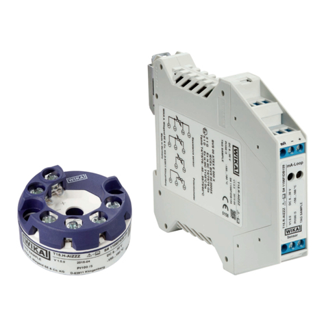 WIKA T15 series operating instructions