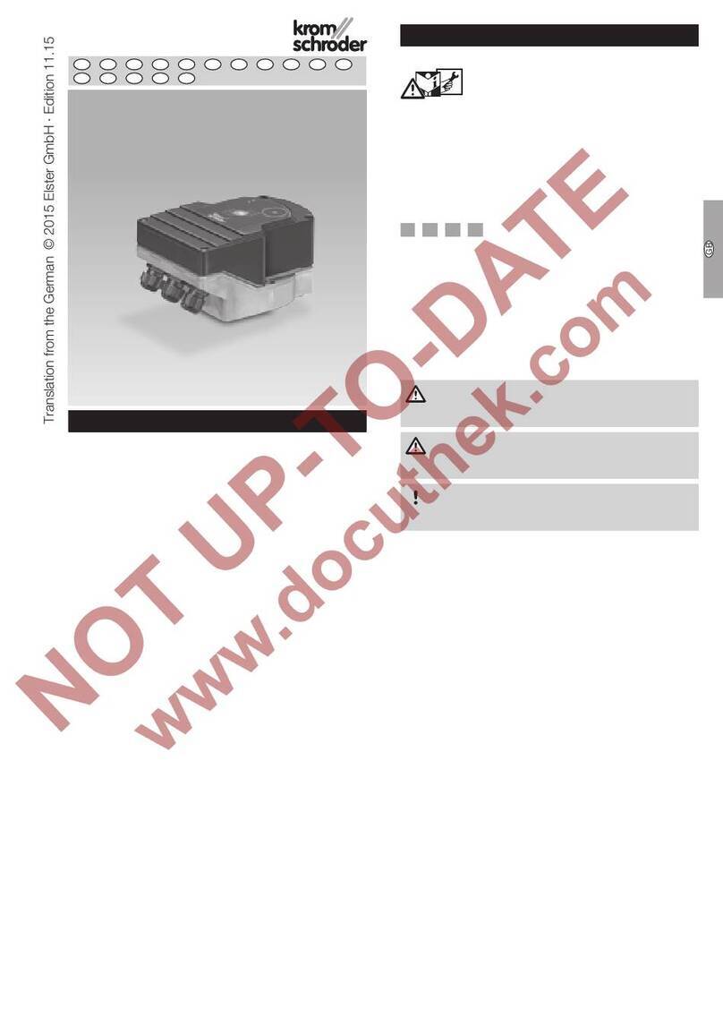Krom Schroder IC 40 operating instructions