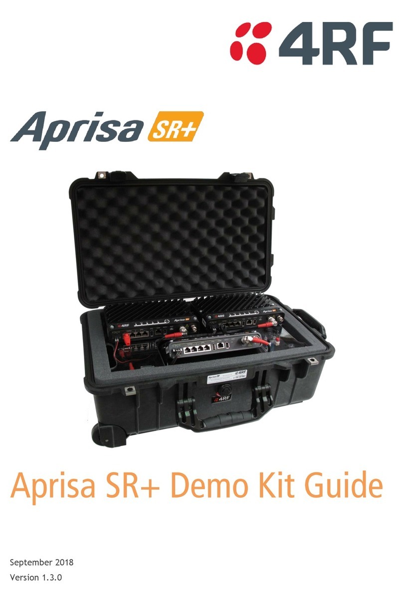4RF Aprisa SR+ Guide
