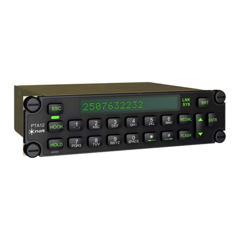 Nat PTA12-100 Installation and operation manual