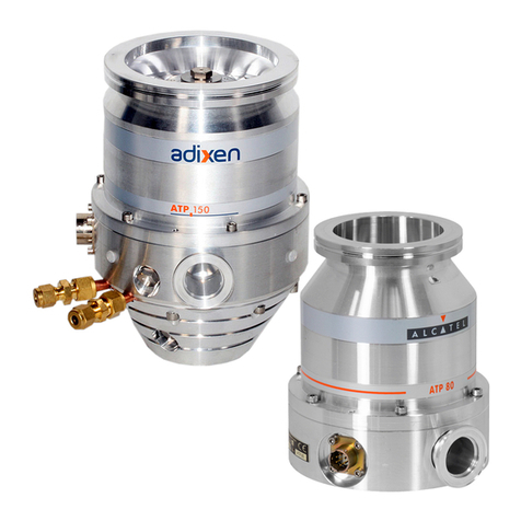 Alcatel Vacuum Technology Adixen ATP Series user manual