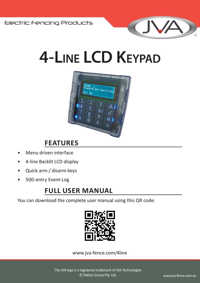JVA 4-Line User manual