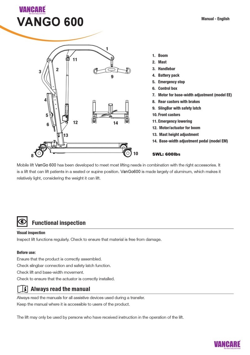 Vancare VanGo 600 manual