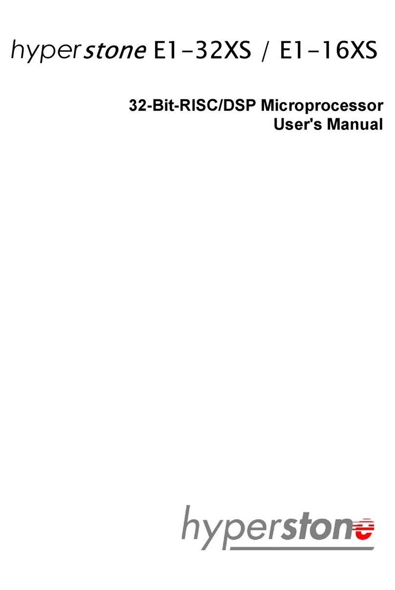 hyperstone E1-16XS user manual