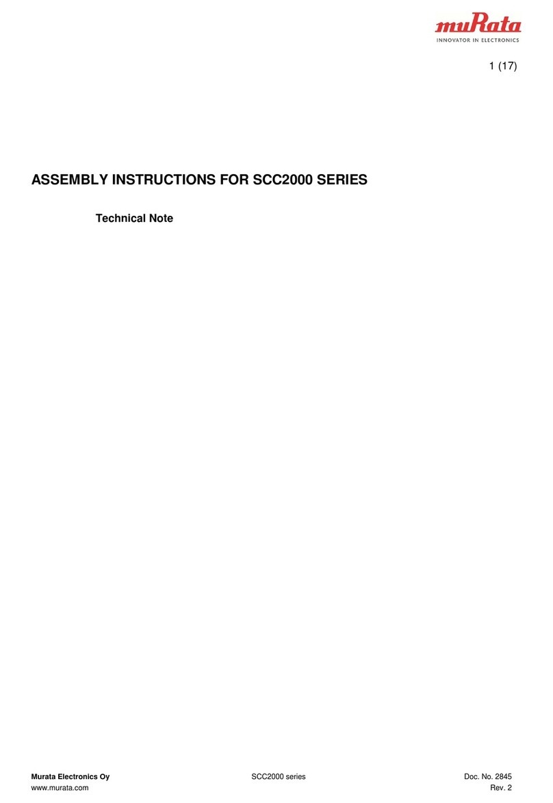 Murata SCC2000 SERIES User manual