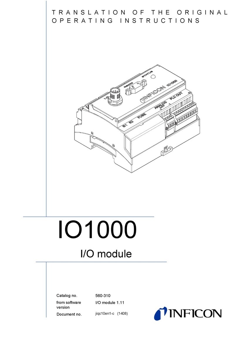 Inficon IO1000 Translation of the original operating instructions