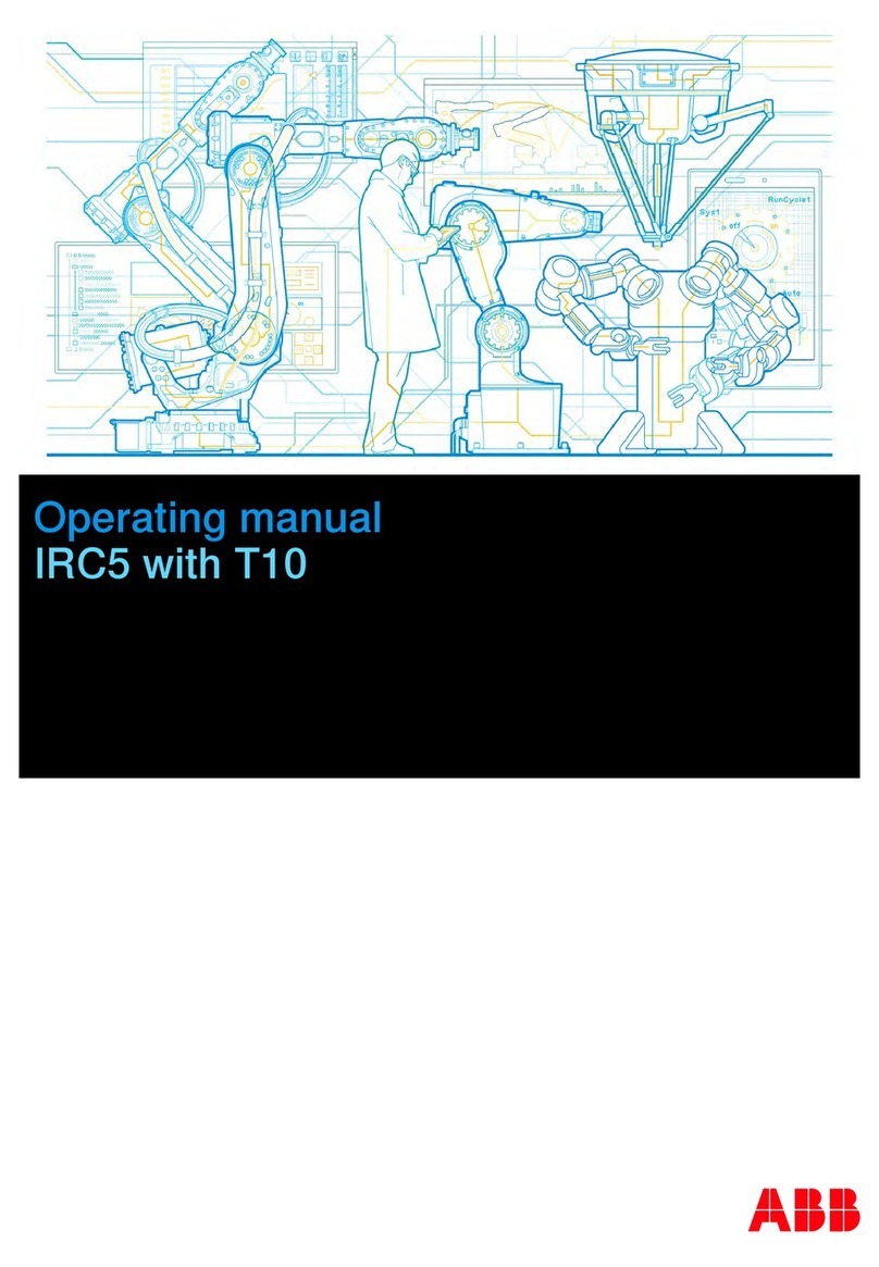ABB IRC5 with T10 operating manual