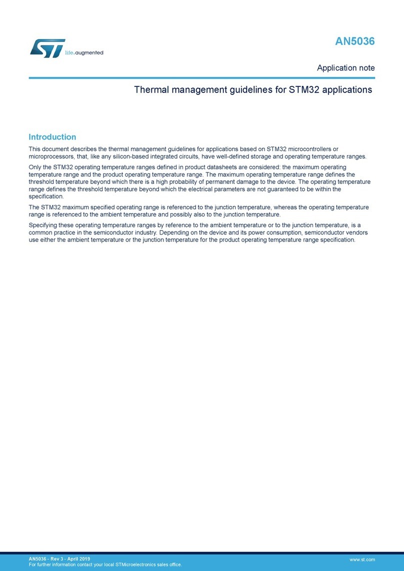 ST STM32 Nucleo Installation and operating instructions ST STM32 Nucleo Installation and operating instructions