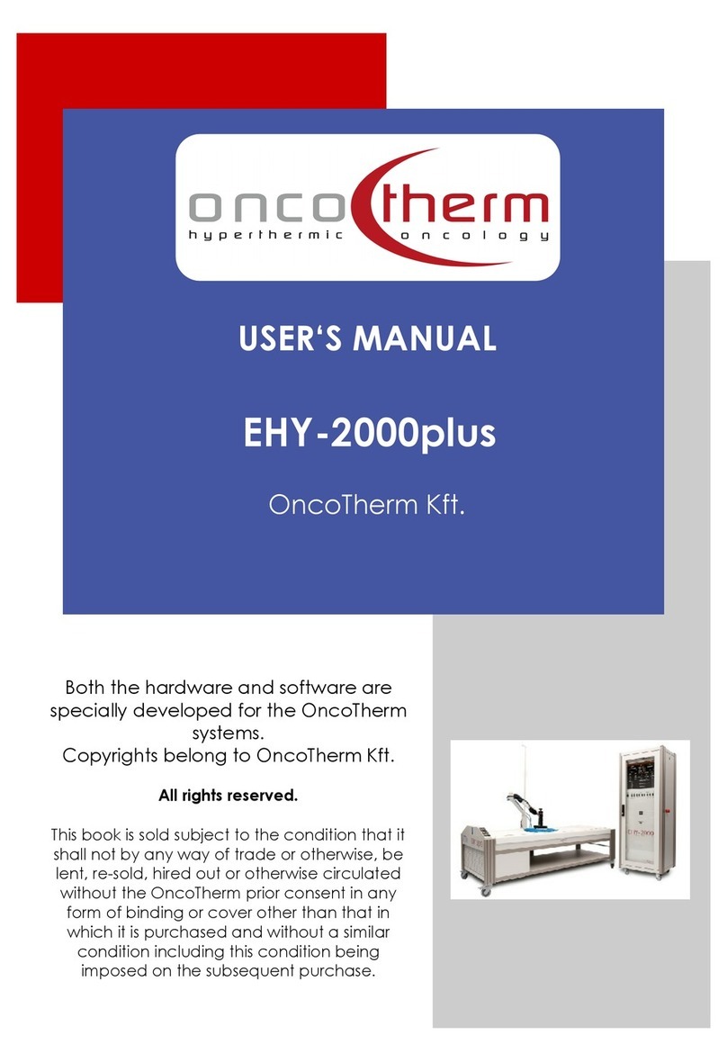 OncoTherm EHY-2000plus user manual