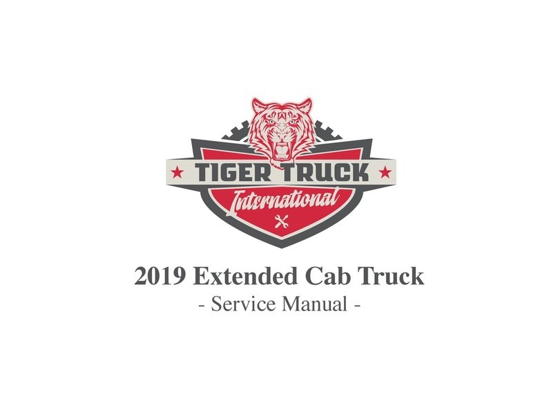 Tiger Truck Extended Cab 2019 Service manual