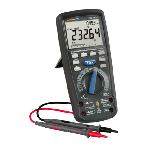 PCE Instruments PCE-ITM 20 User manual PCE Instruments PCE-ITM 20 User manual