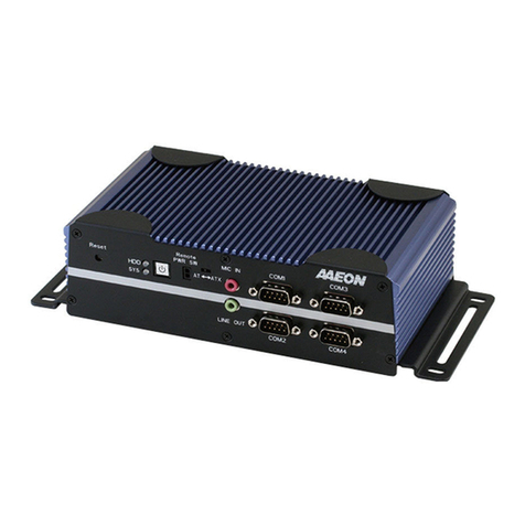 Aaeon BOXER-6616 user manual