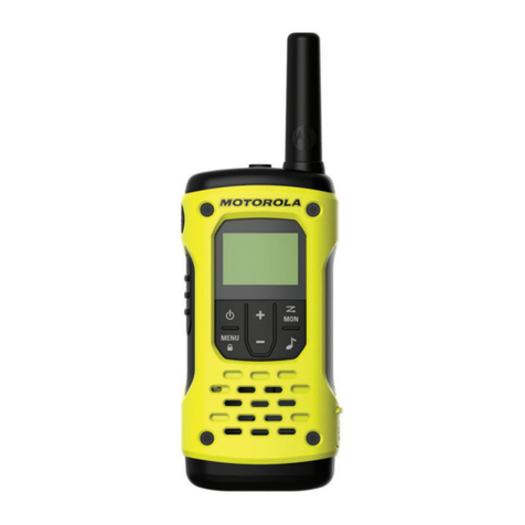 Motorola TALKABOUT T92 H2O User manual