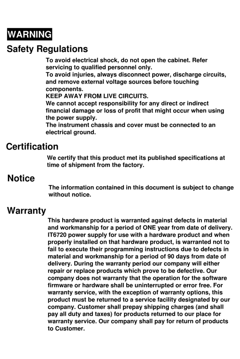 I-Tech IT6720 User manual