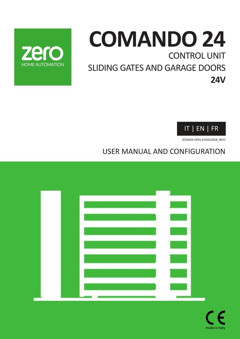 Zero COMANDO 24 User Manual and Configuration
