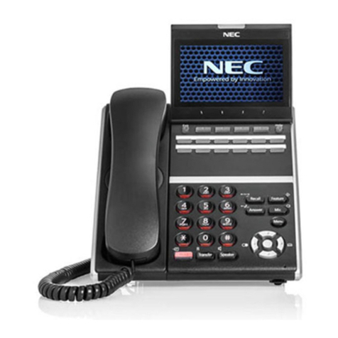 NEC DT430 Series User manual