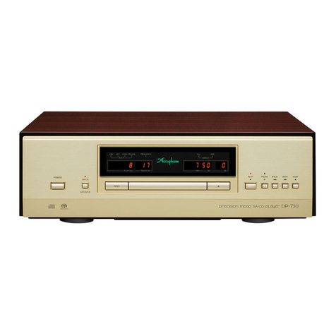 Accuphase DP-750 User manual