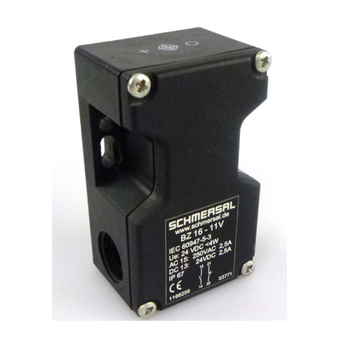 schmersal BZ 16 User manual