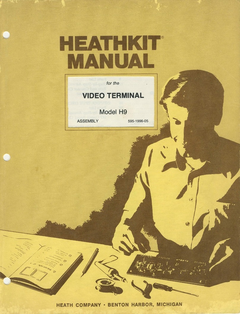 Heath Company Heathkit H9 Assembly manual