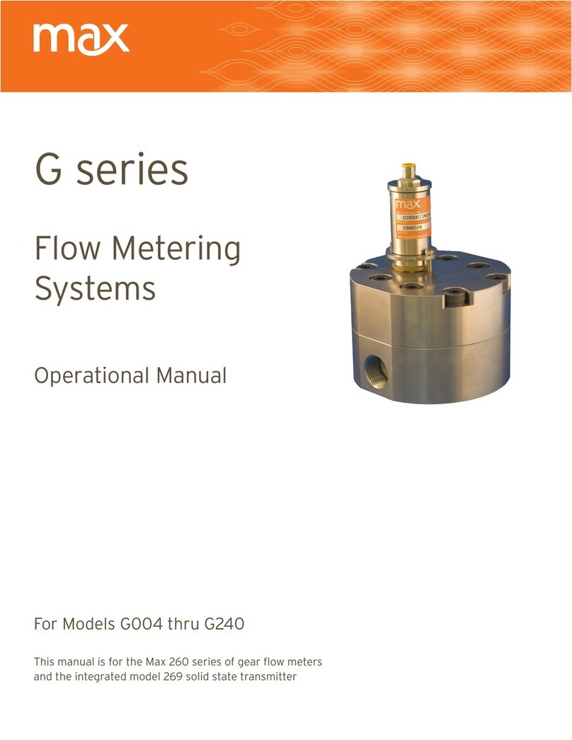 Max G Series Operational manual