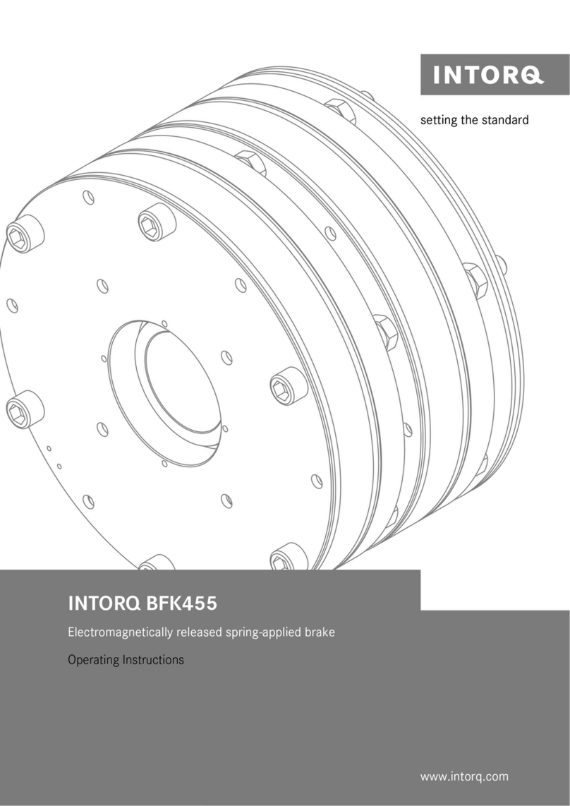 INTORQ BFK455 User manual
