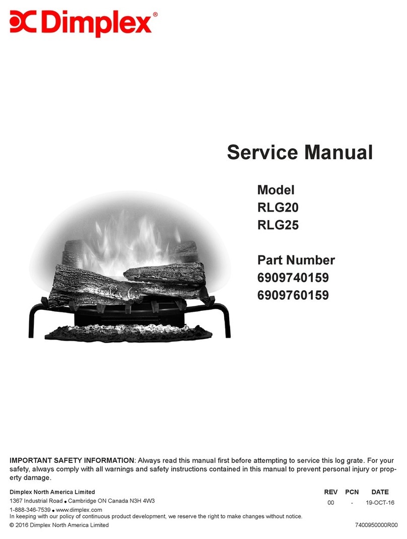 Dimplex RLG20 Service manual