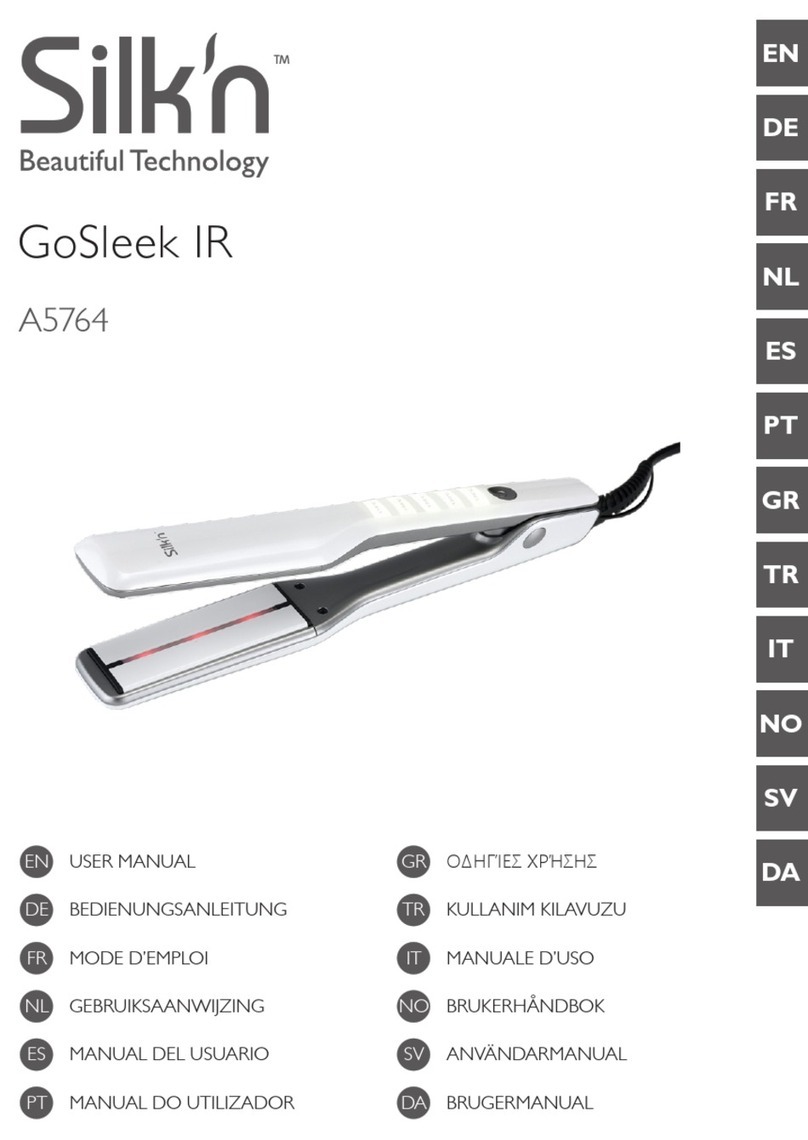 Silk'n GoSleek IR user manual