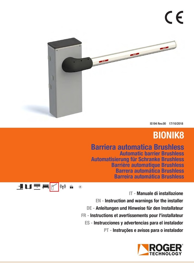 Roger Technology BIONIK8 Instruction and warning book Roger Technology BIONIK8 Instruction and warning book