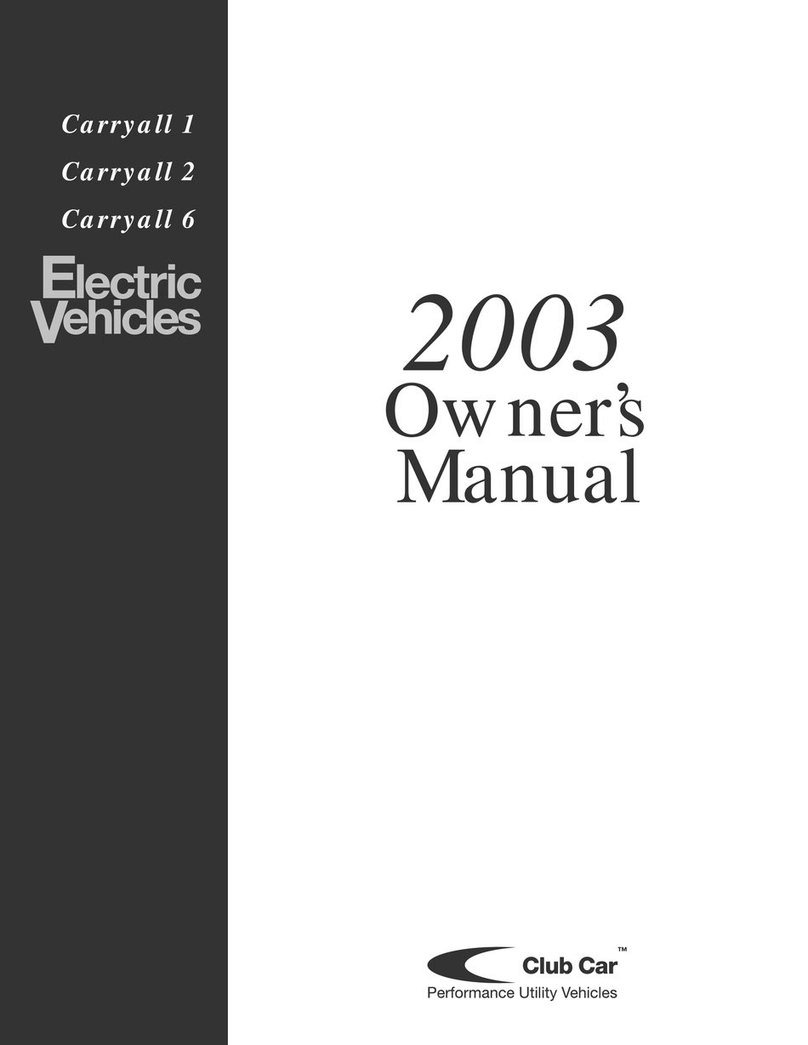 Club Car Carryall 2 2003 User manual