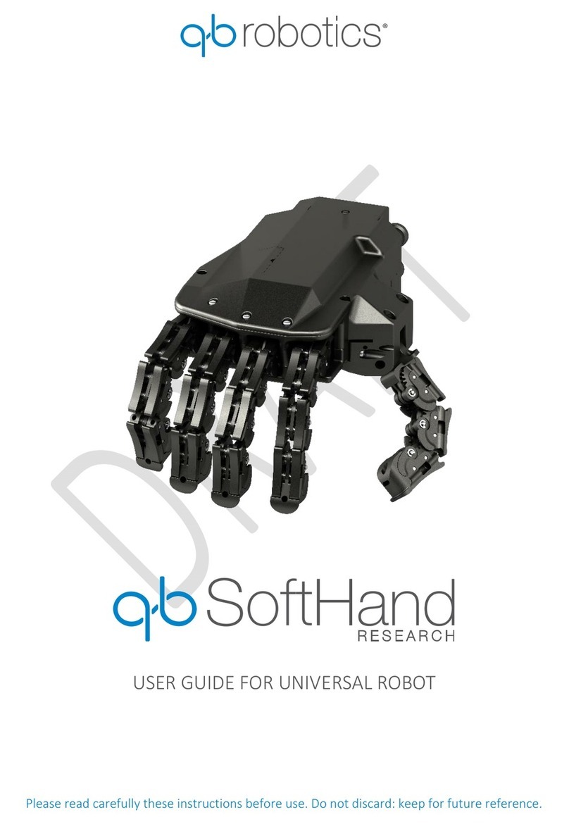 QB Robotics qb SoftHand RESEARCH User manual